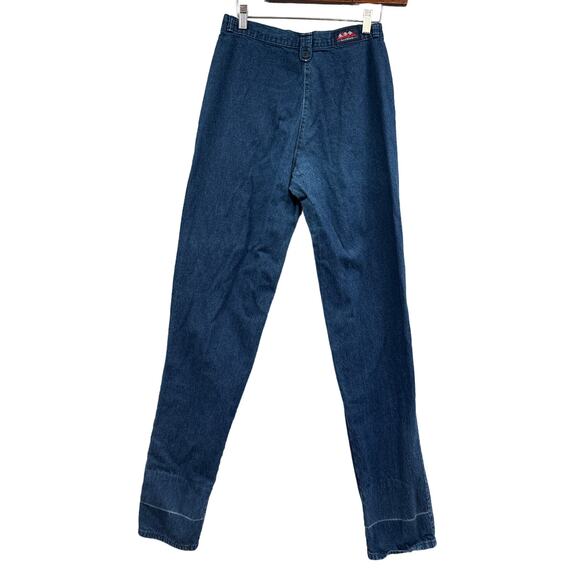 VTG Rocky Mountain Jeans 27x34 Western Cowgirl Bareback Rodeo 90s Rancher Tall - Picture 2 of 15